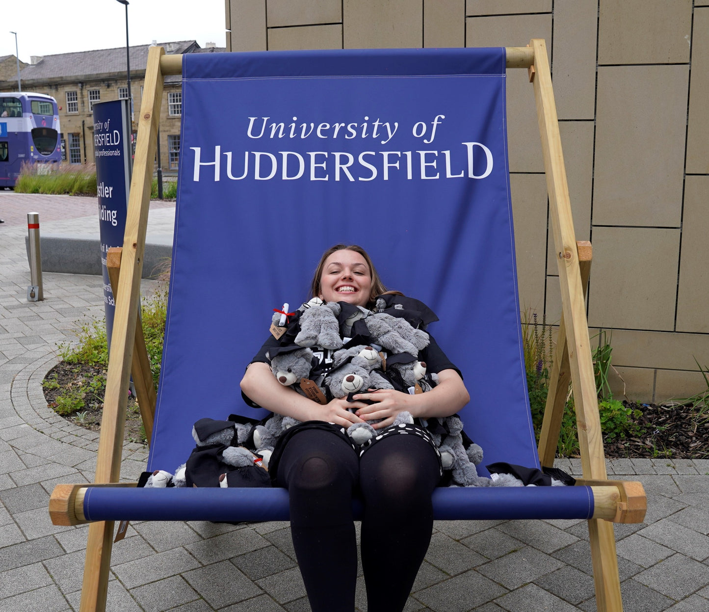 University of Huddersfield Graduation Bear