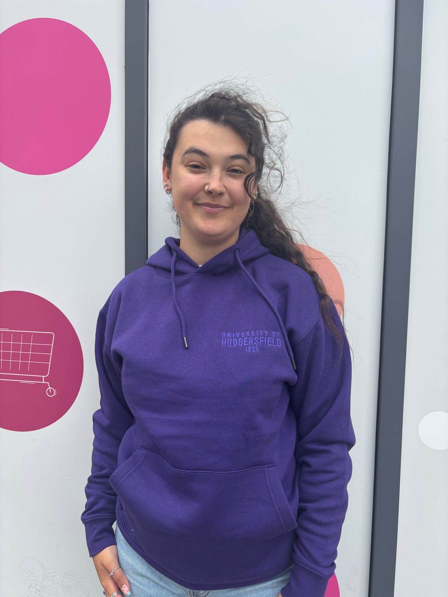 University of Huddersfield Comfort Cut Hoodie