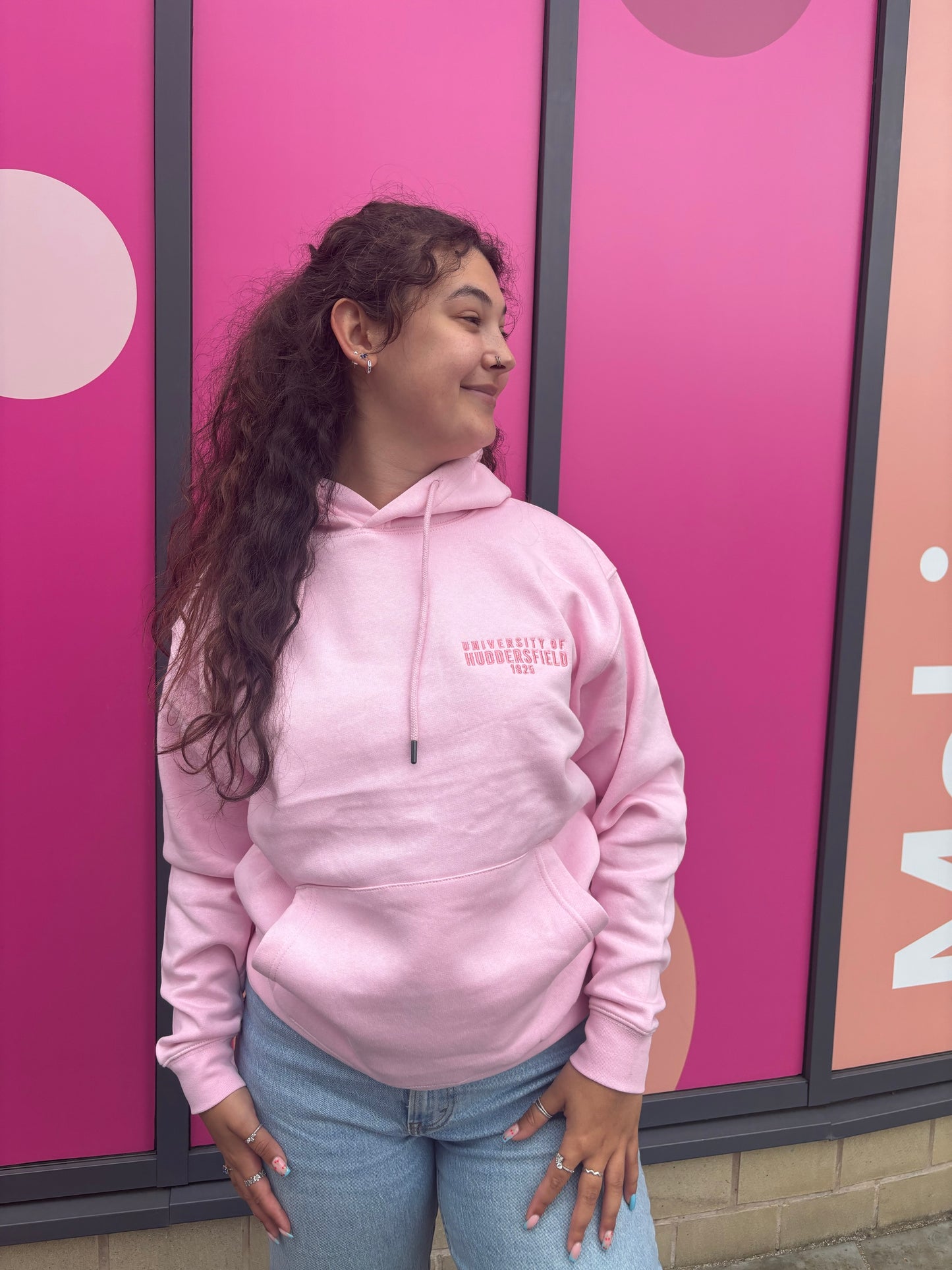University of Huddersfield Comfort Cut Hoodie