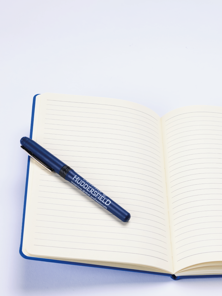 University of Huddersfield A5 Notebook