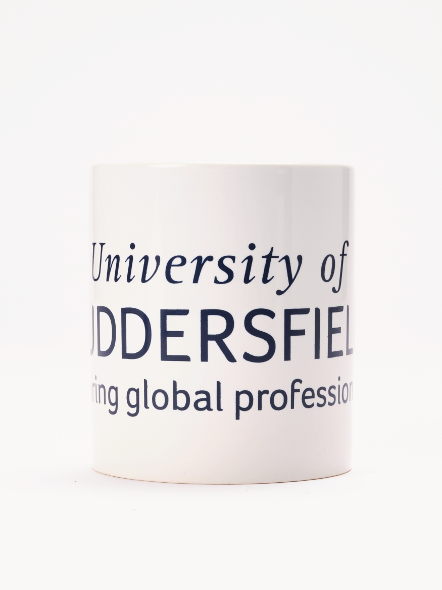 University of Huddersfield Branded Mug