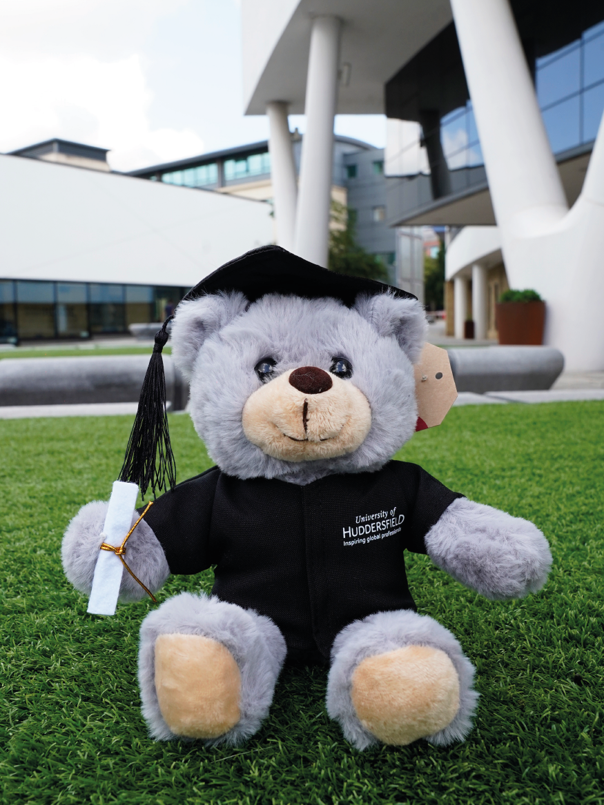 University of Huddersfield Graduation Bear