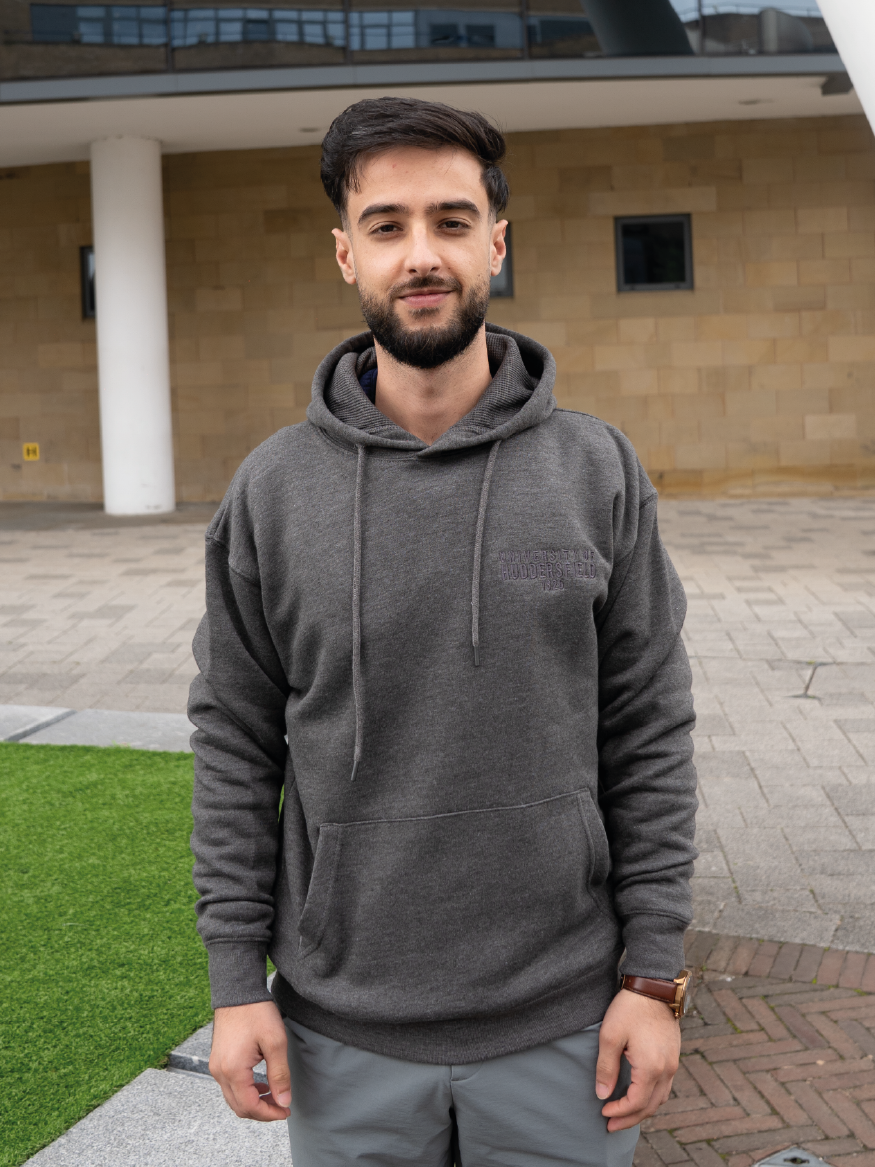 University of Huddersfield Comfort Cut Hoodie