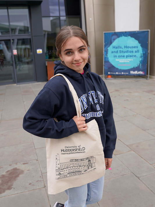 University of Huddersfield Landmark Tote Bag
