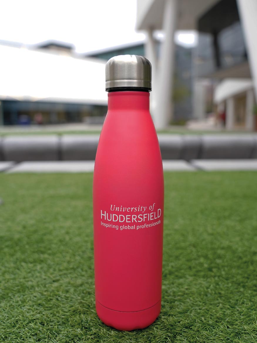 University of Huddersfield Water Bottle