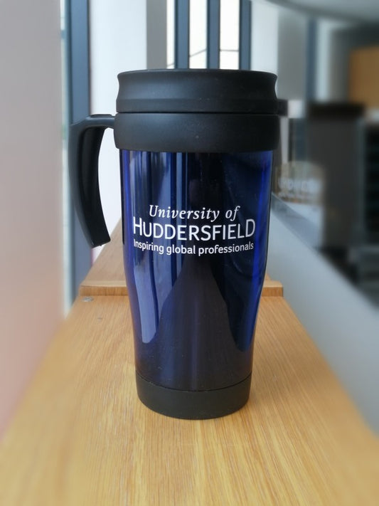 University of Huddersfield Travel Mug