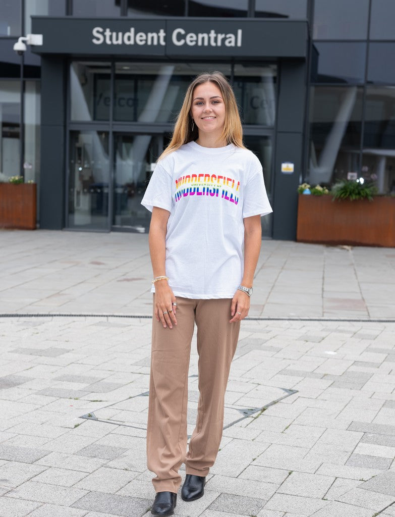 University of Huddersfield Rainbow T-Shirt